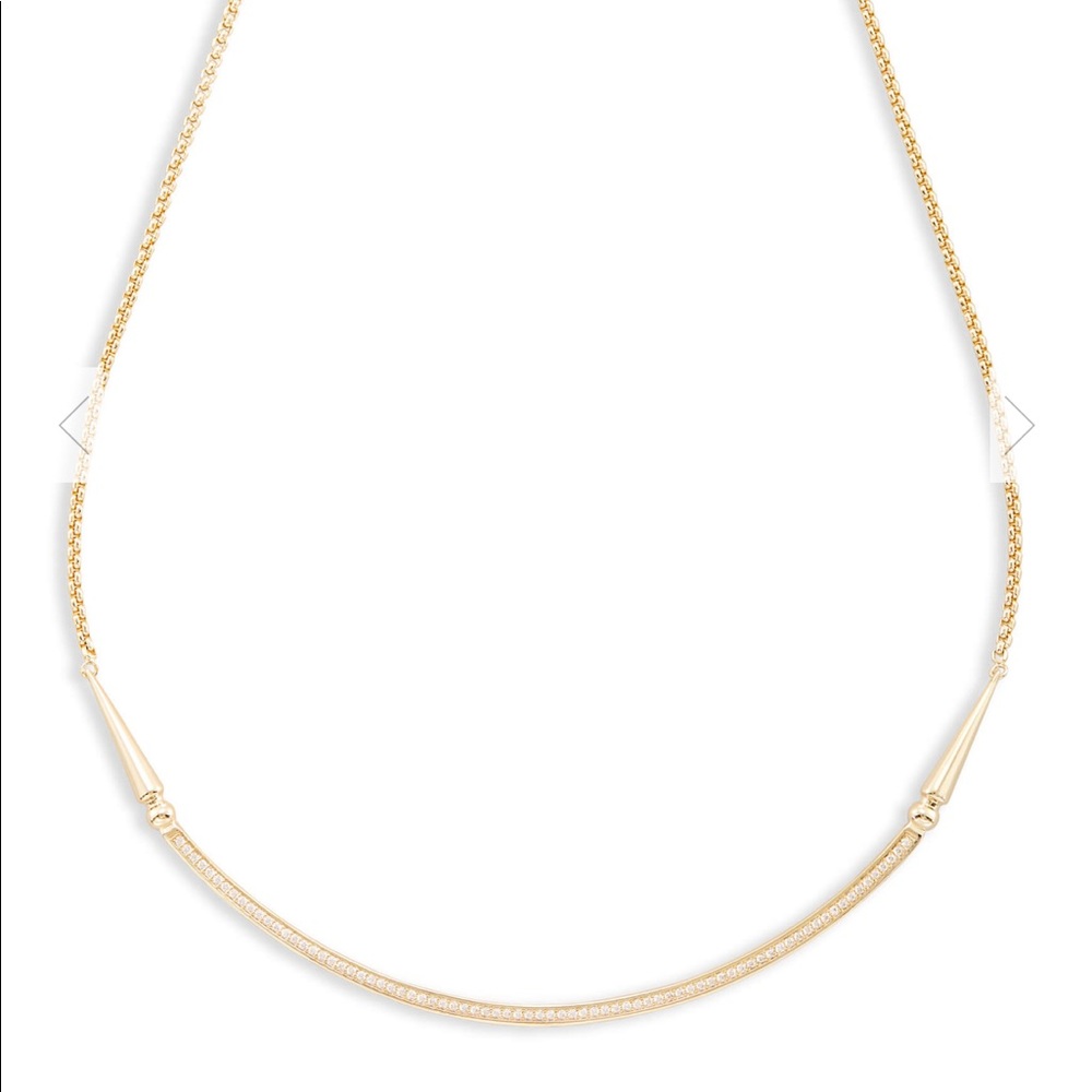 Kendra Scott Scottie Gold Choker Necklace